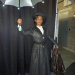 Annette in Mary Poppins costume
